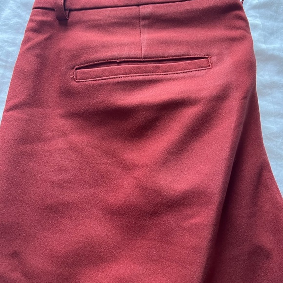 Express Red Boot Cut Flare Pants - Picture 4 of 4